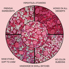 Confect Shimmering Charm I Silver & White Pearls | Edible Mother's Day Sprinkles | Grocsy