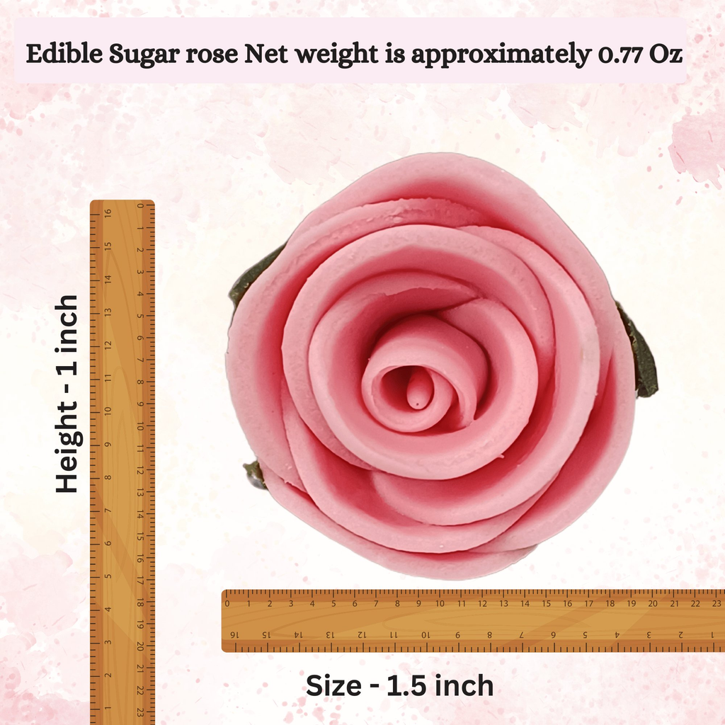 Confect Ombre- 3 | Edible Sugar Roses Topper | Grocsy