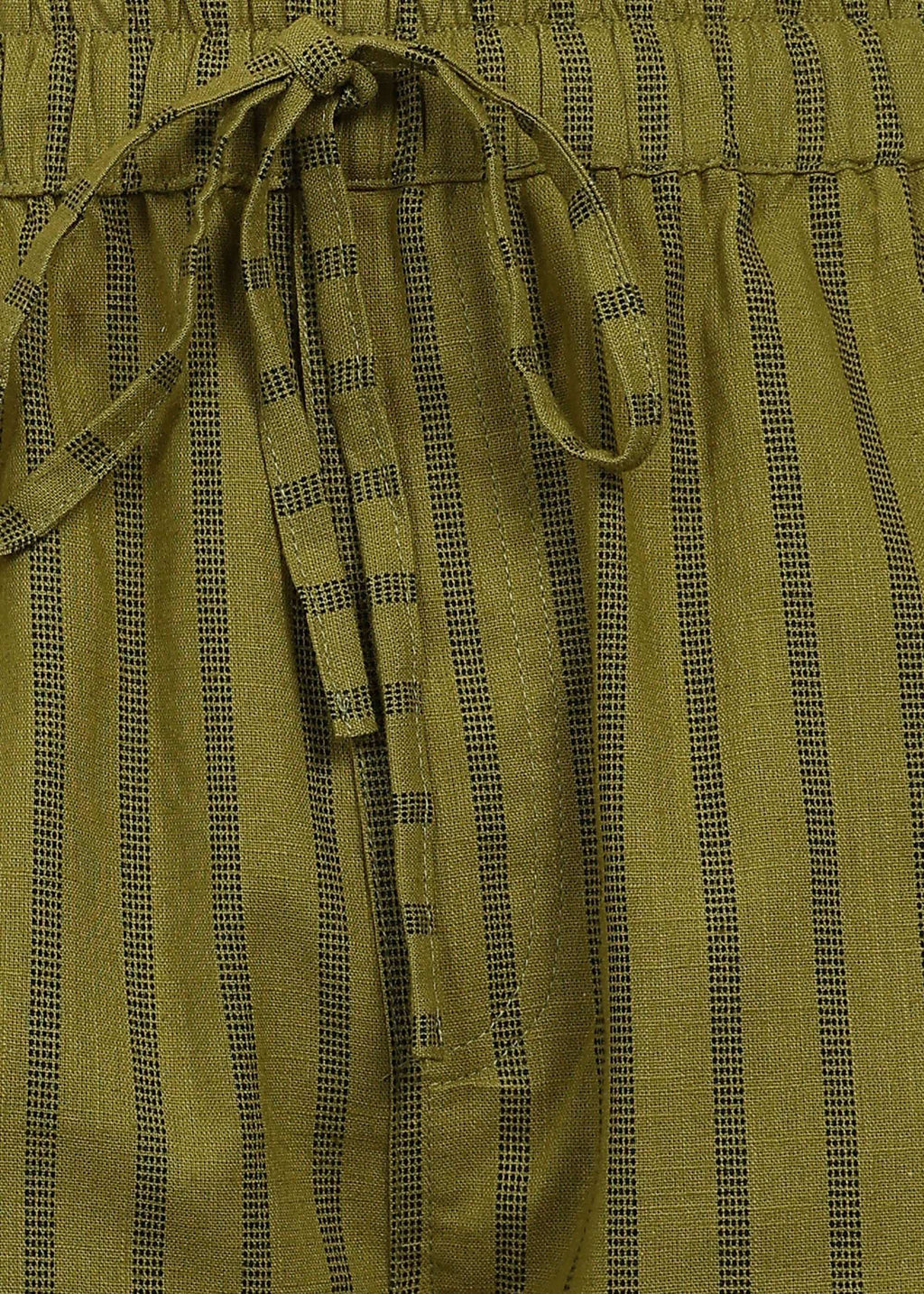 Fabmade Olive Rhythm Shorts | Grocsy