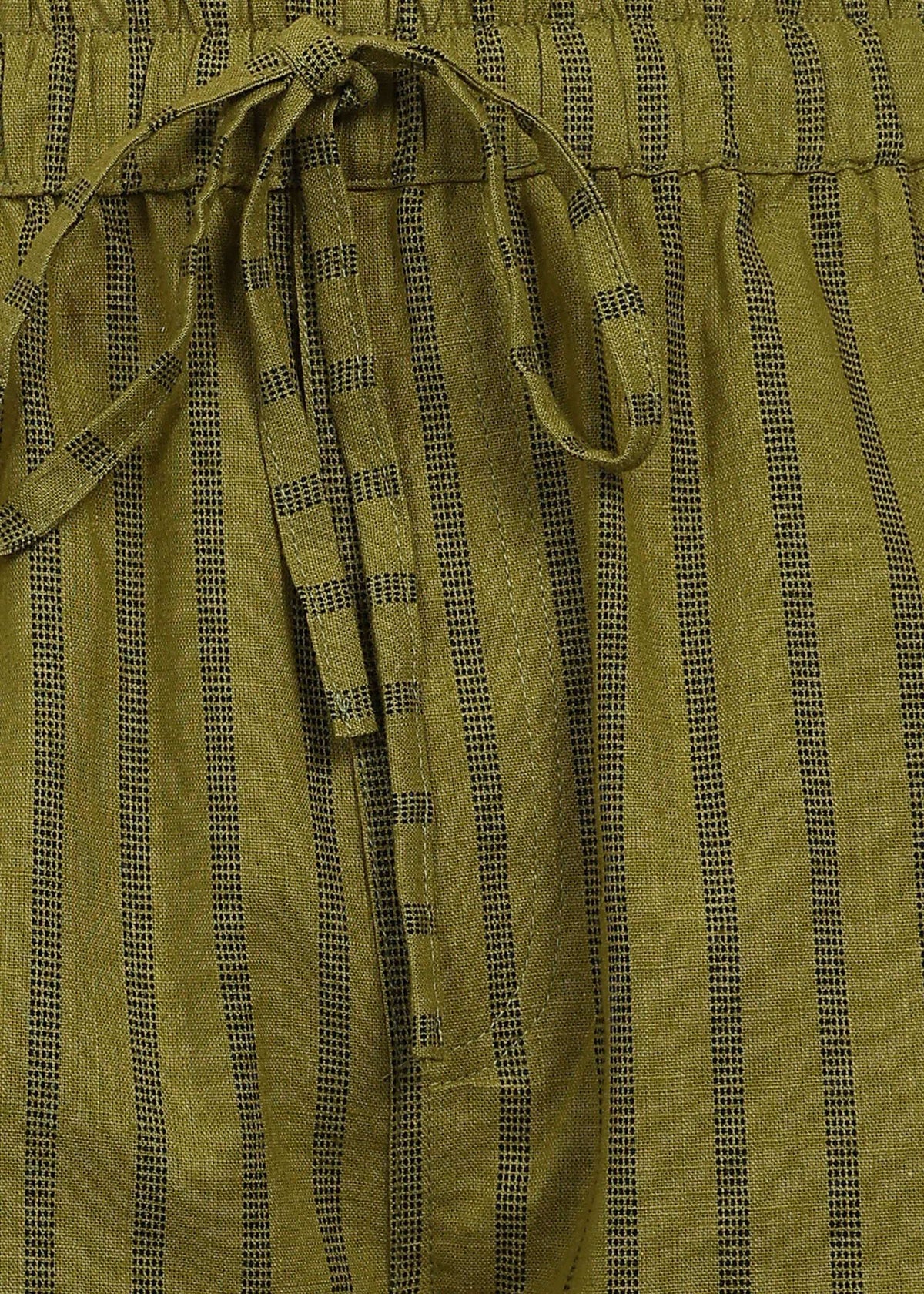 Fabmade Olive Rhythm Shorts | Grocsy