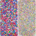 Confect Rainbow Magic Sprinkles | (01) Mix Colourful Sprinkles | Grocsy