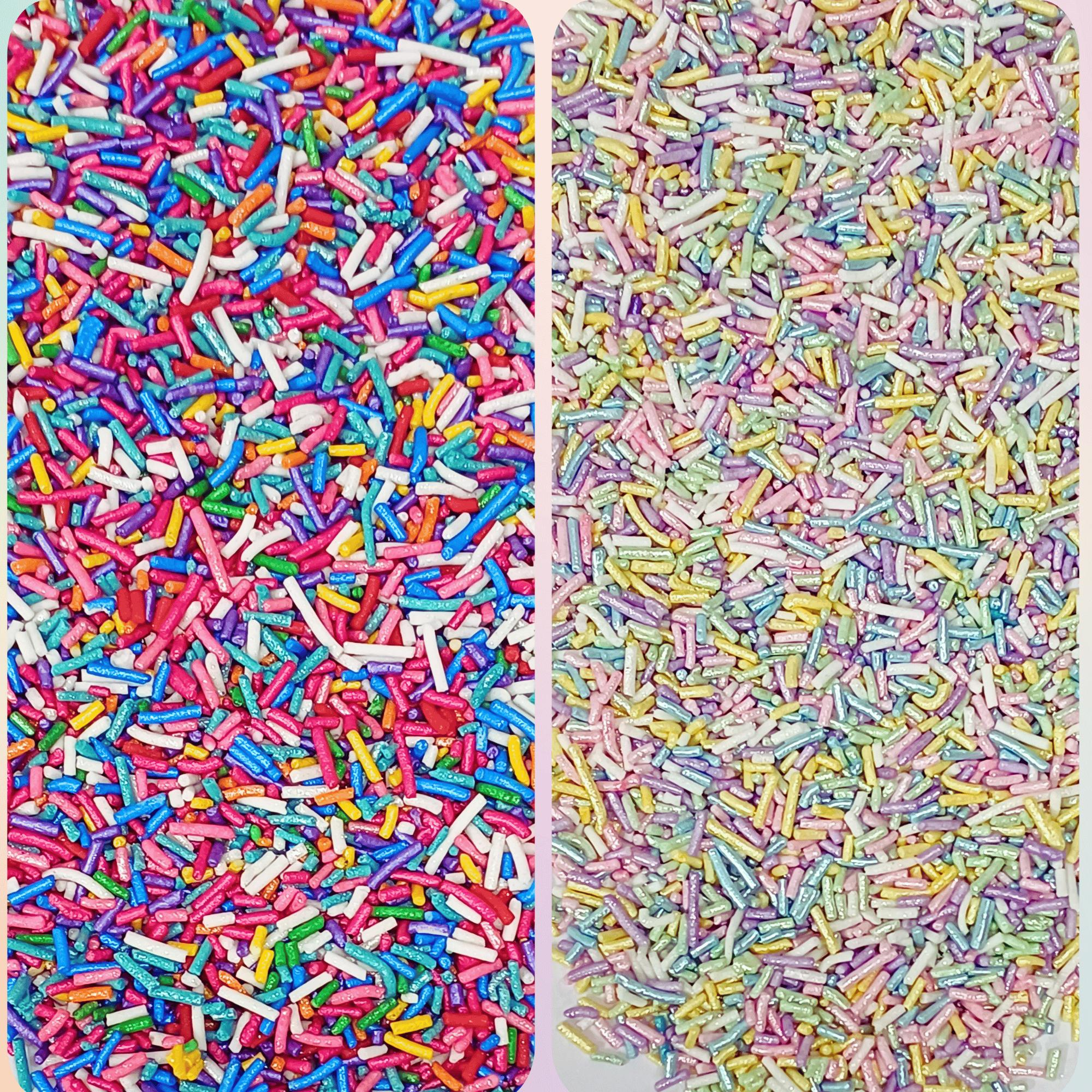 Confect Rainbow Magic Sprinkles | (01) Mix Colourful Sprinkles | Grocsy