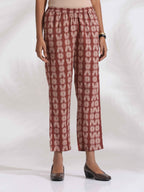 trueBrowns Green Cotton Print HighSlit Kurta Set | Grocsy