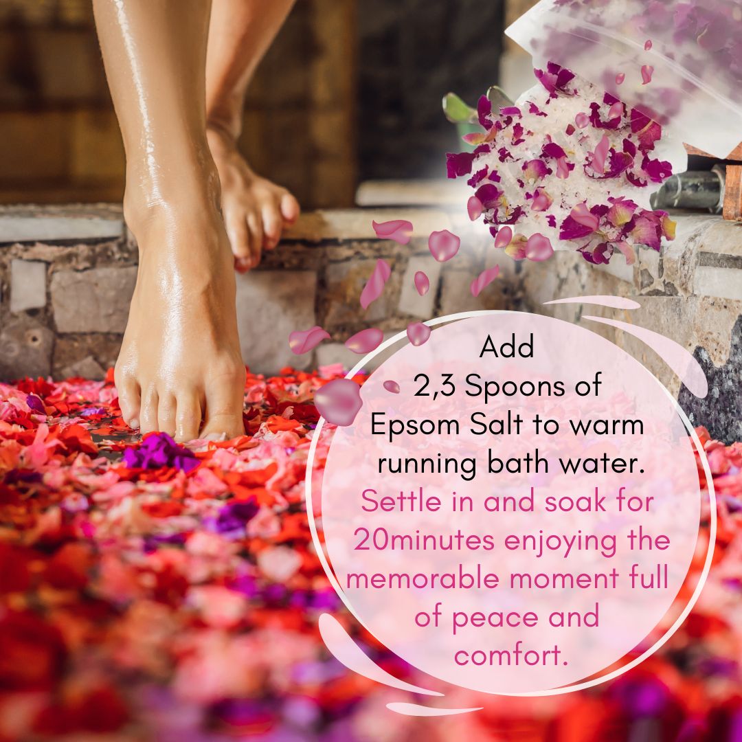 Samisha Rose Epsom Salt For Pain Relief | Grocsy