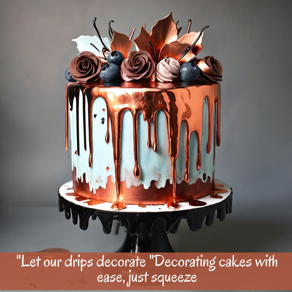 Confect Showstopper Copper | Edible Drips | Grocsy