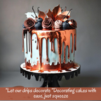 Confect Showstopper Copper | Edible Drips | Grocsy