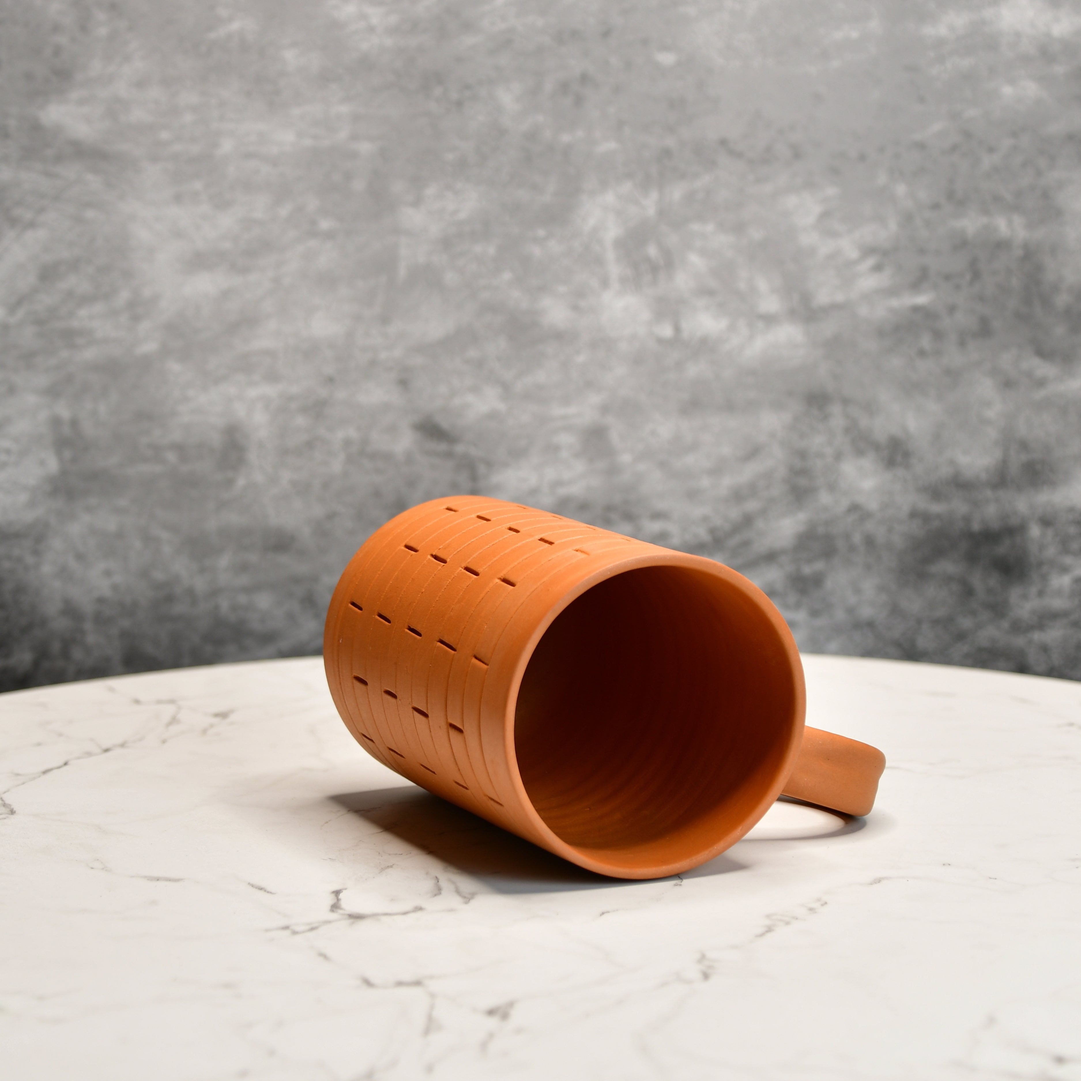 Sowpeace Premium 600ml Unglazed large Terracotta Mug | Grocsy