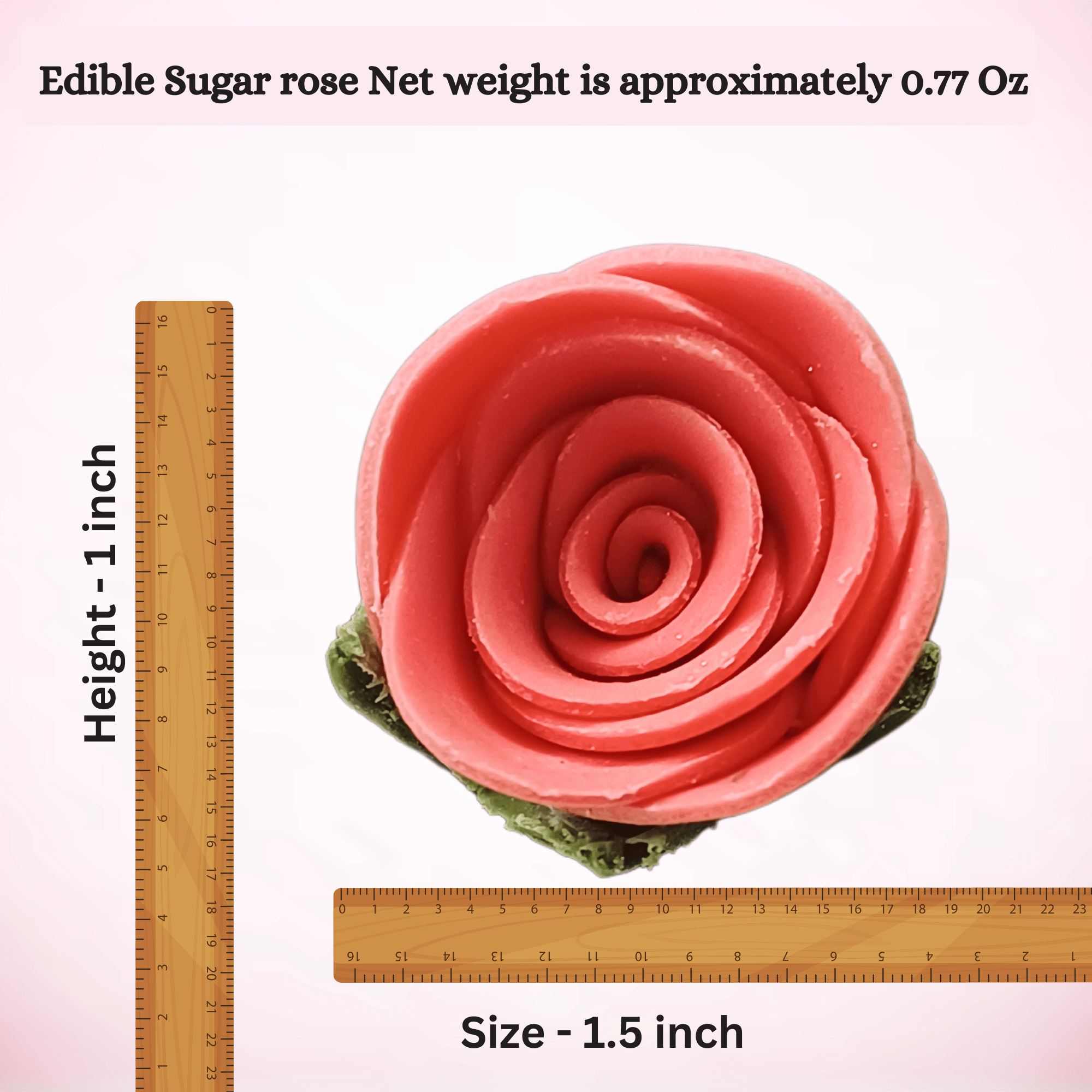 Confect Coral | Edible Sugar Flowers | Grocsy