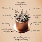 Confect Showstopper Copper | Edible Sugar Paste | Grocsy