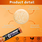 BOOSTIQ Magnesium Effervescent Tablets - Orange Flavour | Grocsy