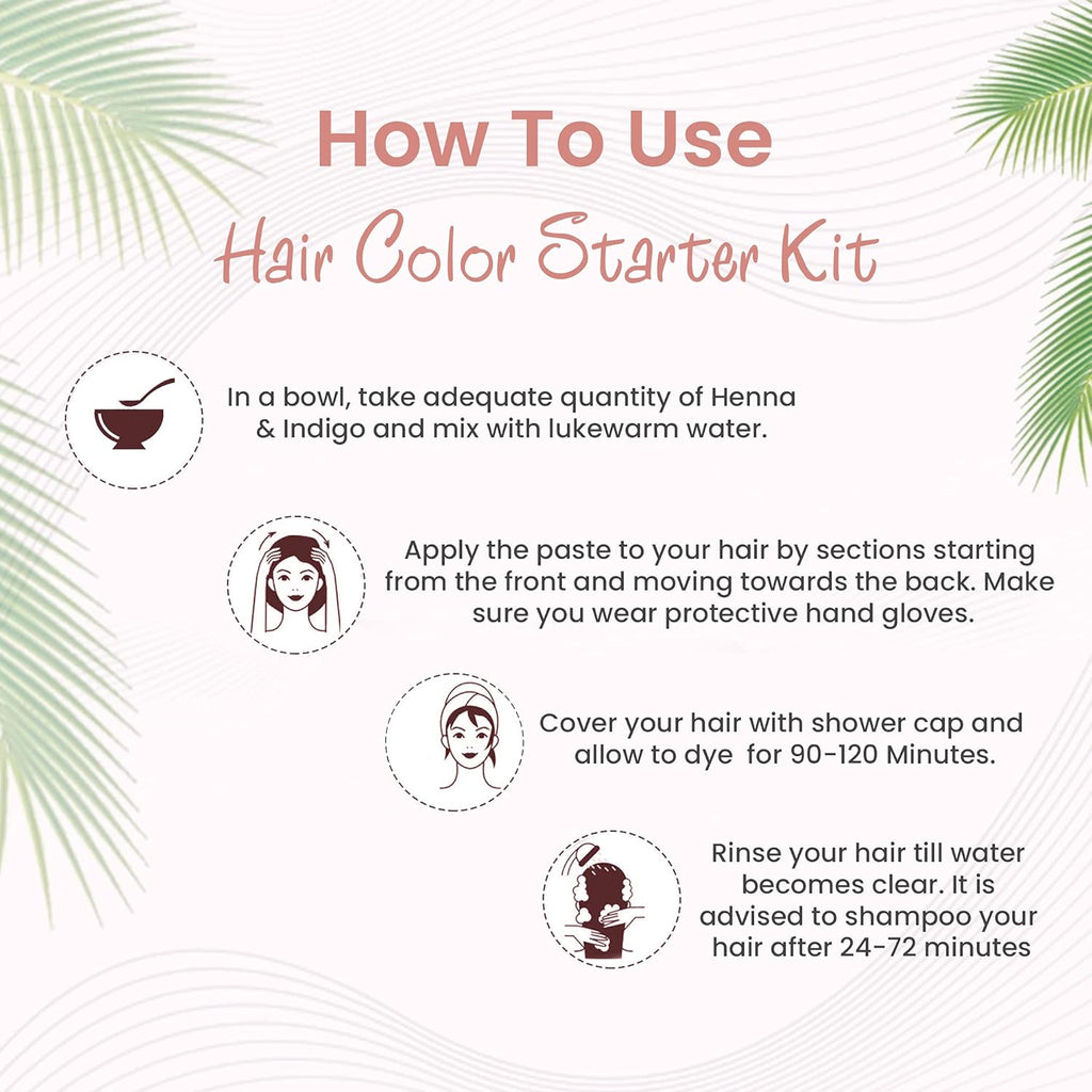 byPureNaturals Organic Hair Coloring Kit | Grocsy