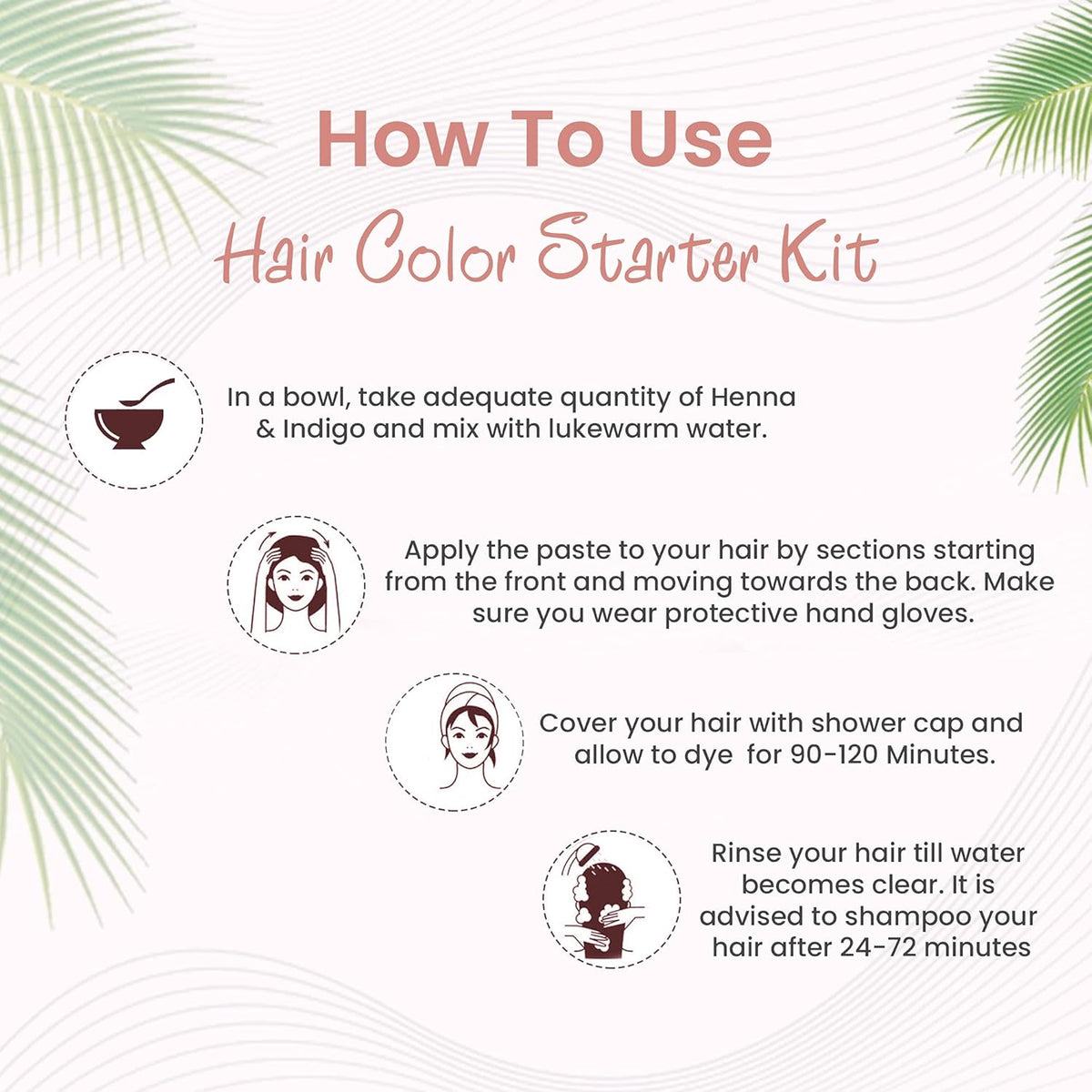 byPureNaturals Organic Hair Coloring Kit | Grocsy