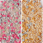 Confect Valentine Sprinkles | 19 Edible Decoration for Baking & Dessert | Grocsy