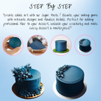 Confect Royal Blue Fondant | Edible Sugarpaste | Grocsy