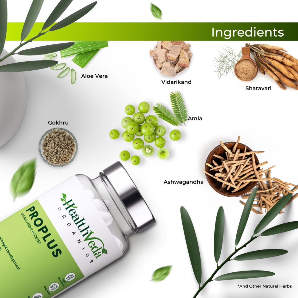 Health Veda Organics ProPlus Capsules | Grocsy