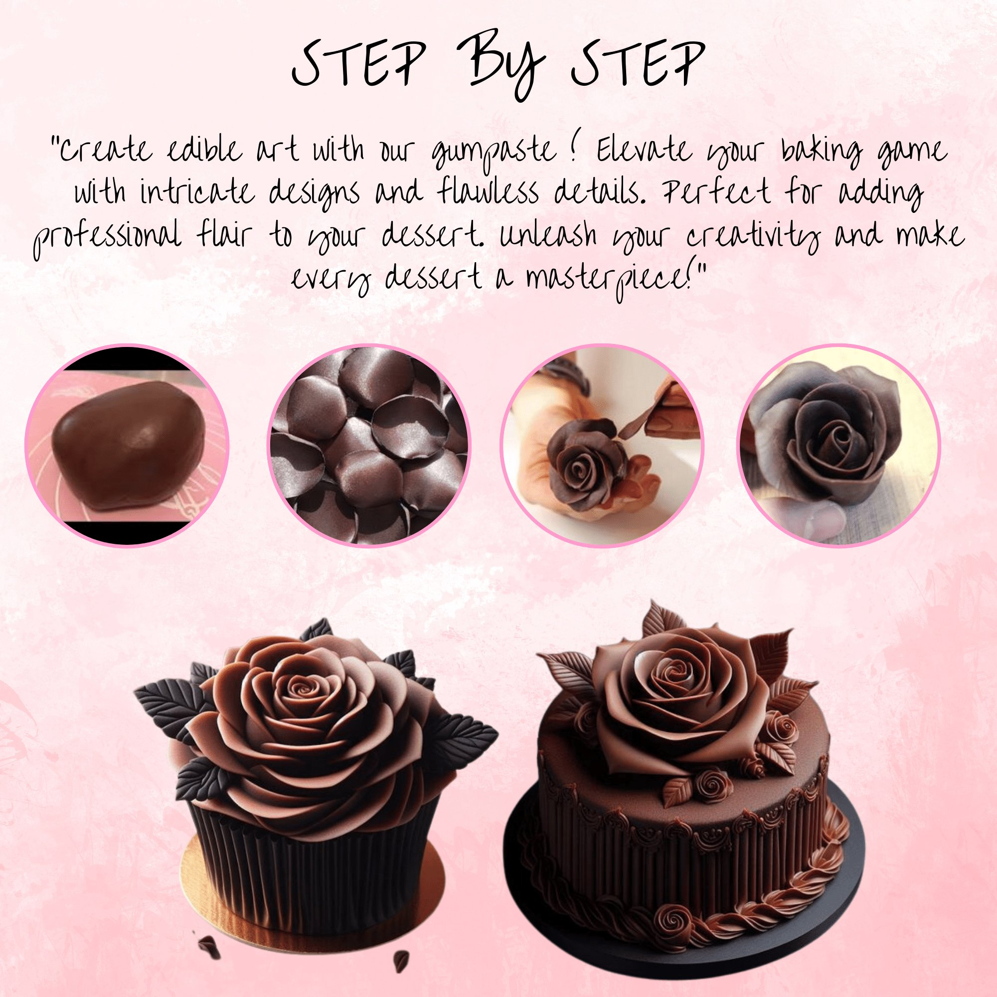 Confect Woodsy Brown | Edible Gum paste | Grocsy