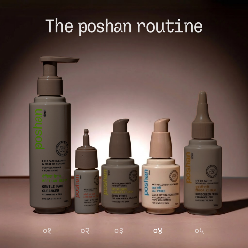 Poshan Skincare Jal Paree Daily Hydration Serum | Grocsy