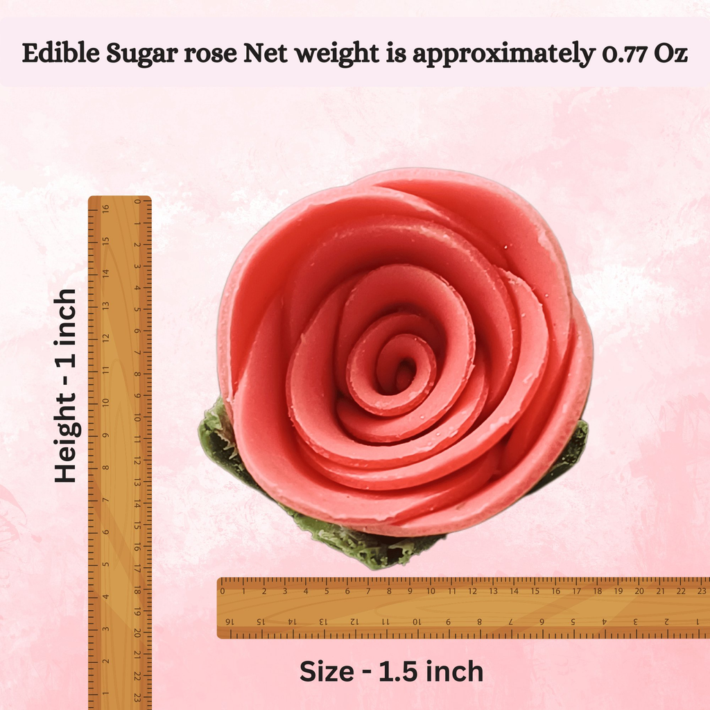 Confect Ombre- 5 | Edible Sugar Roses Topper | Grocsy