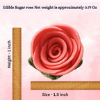 Confect Ombre- 5 | Edible Sugar Roses Topper | Grocsy