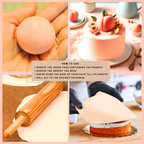 Confect Peach Fondant | Edible Sugarpaste | Grocsy