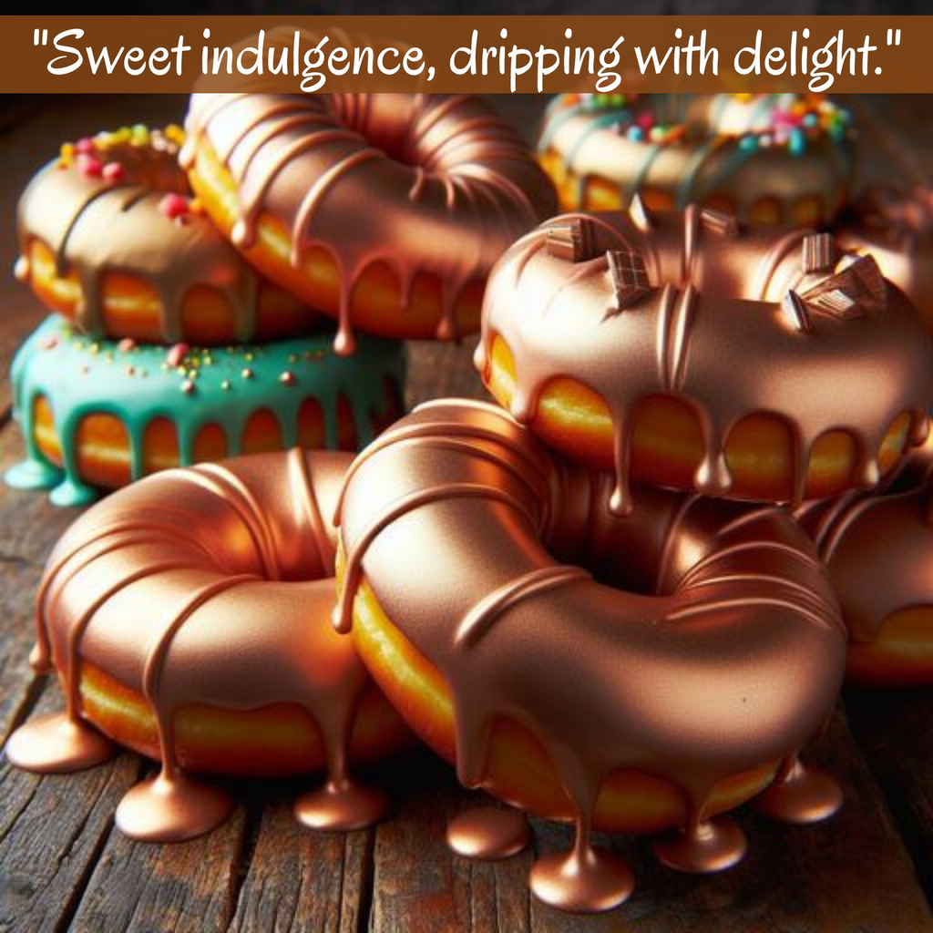 Confect Brazenly Bronze | Edible Drips | Grocsy