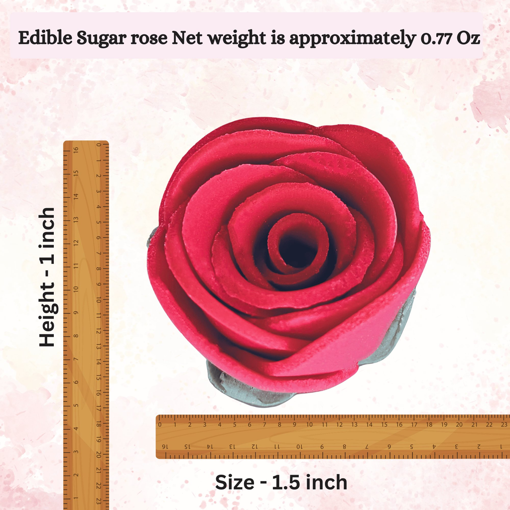 Confect Ombre- 2 | Edible Sugar Roses Topper | Grocsy