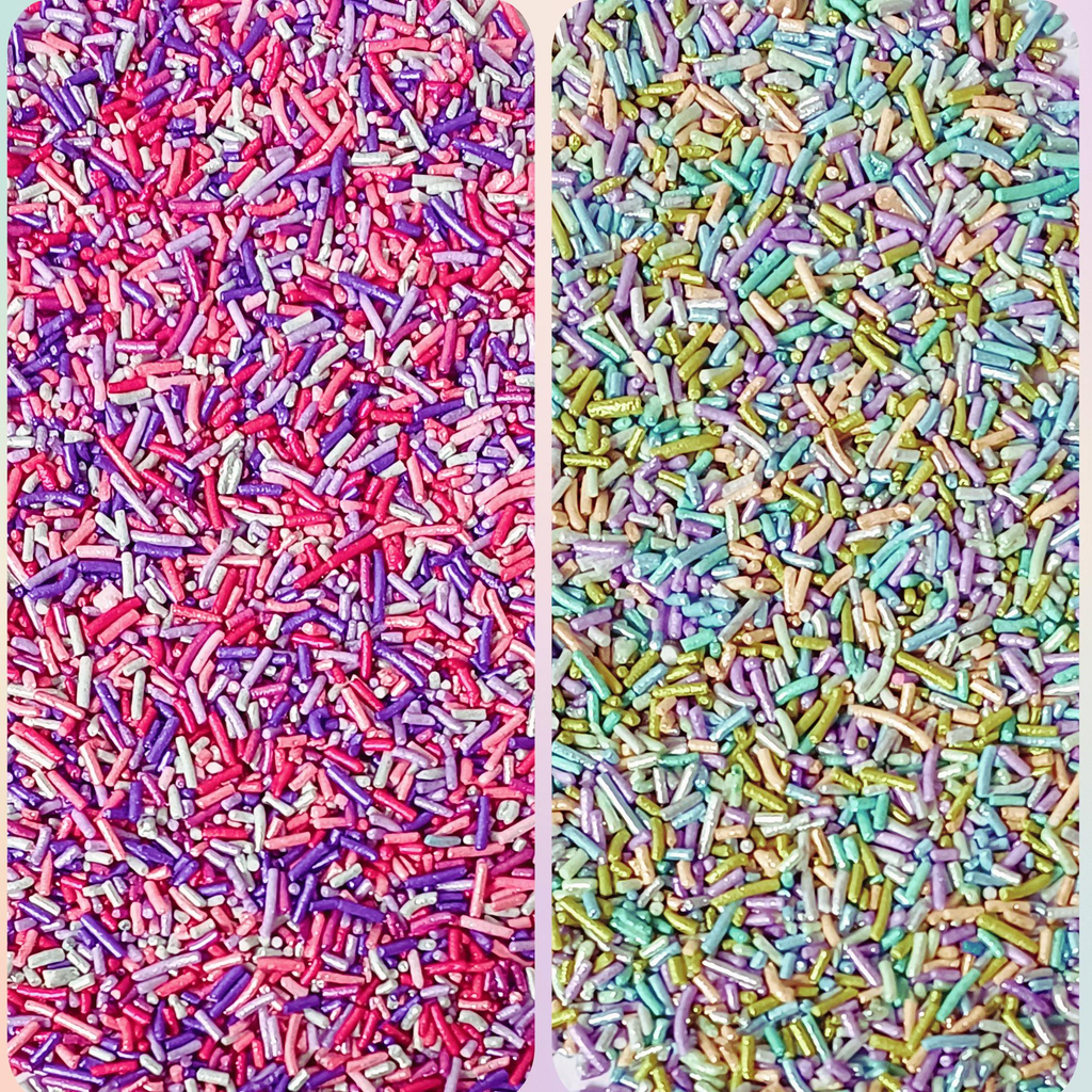 Confect Rainbow Magic Sprinkles | (02) Mix Colourful Sprinkles | Grocsy