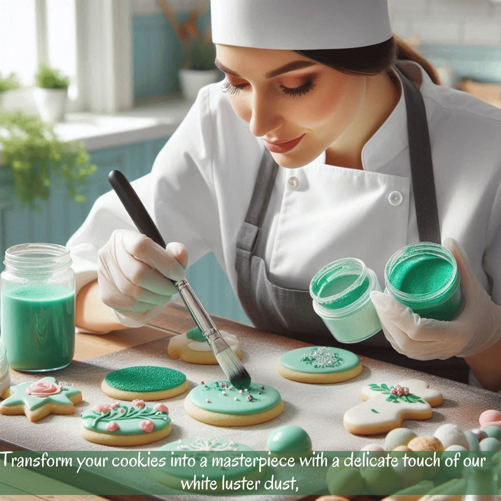 Confect Frost Green | Edible Luster Dust | Grocsy