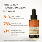 Velleja 15% Vitamin C Brightening Serum | Advanced Dark Spot & Pigmentation Corrector | Grocsy