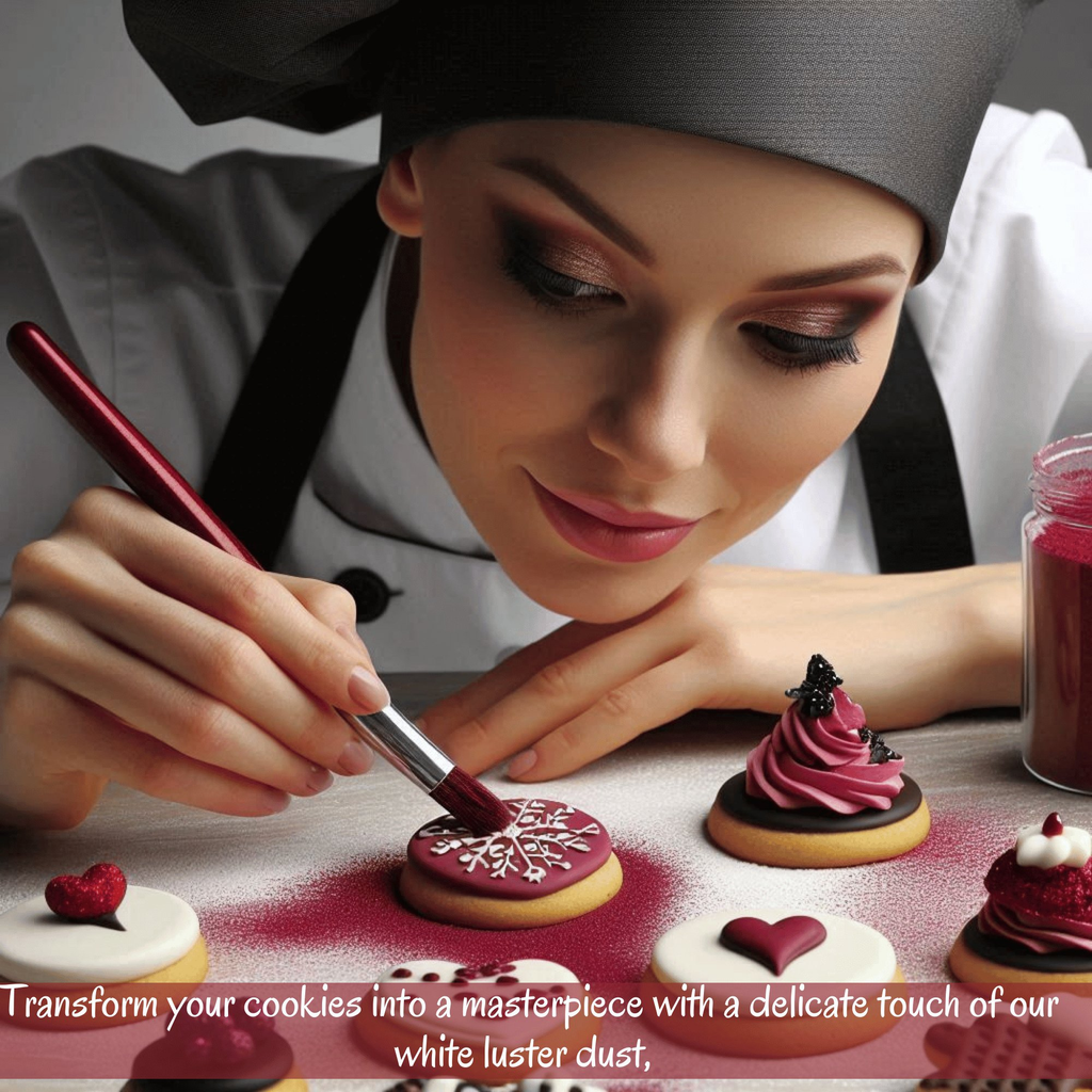 Confect Sangria Red | Edible Luster Dust | Grocsy