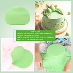Confect Pea Green Fondant | Edible Sugarpaste | Grocsy
