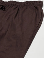 Fabmade Elevate Your Loungewear Game With The Stylish Brown Pyjama | Grocsy