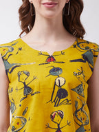 InWeave Quirky Sleeveless Top | Grocsy