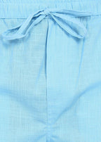 Fabmade Skyflow Linen Shorts | Grocsy