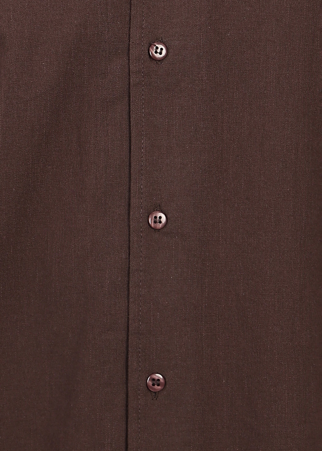 Fabmade Mocha Linen Shirt | Grocsy