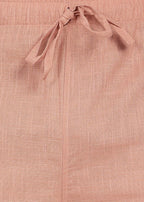 Fabmade Men’S Peach Linen Pyjama | Grocsy