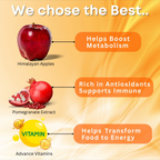 BOOSTIQ Apple Cider Vinegar Effervescent Tablets - Orange Flavour | Grocsy