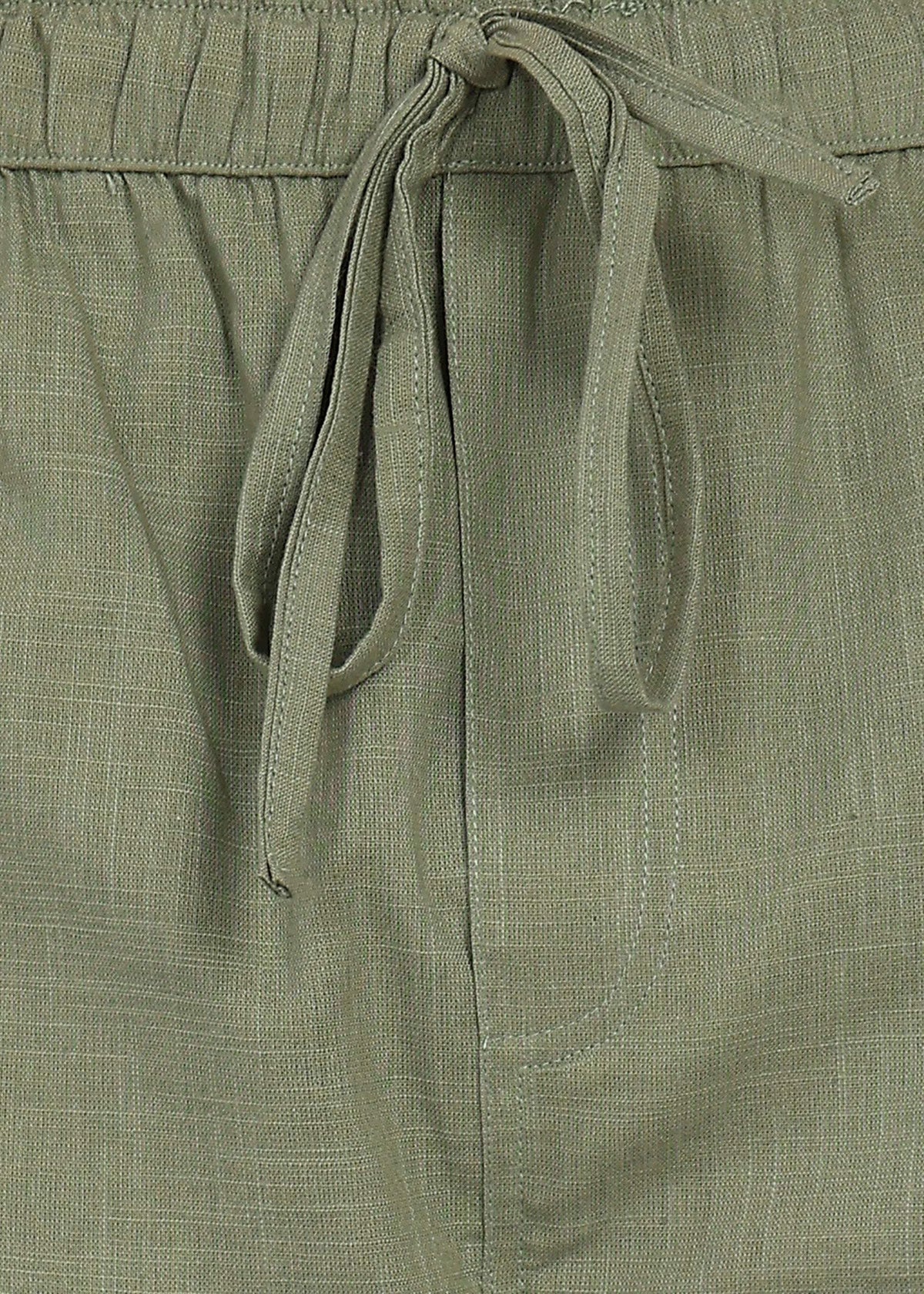 Fabmade Grove Ease Linen Shorts | Grocsy