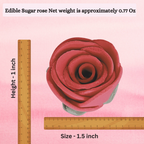 Confect Magenta | Edible Sugar Flowers | Grocsy