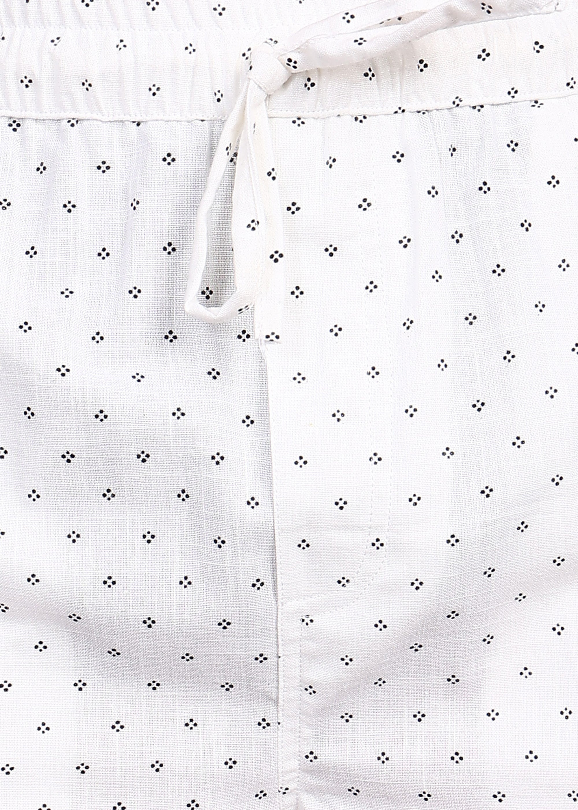 Fabmade Micro Print Casual Shorts | Grocsy