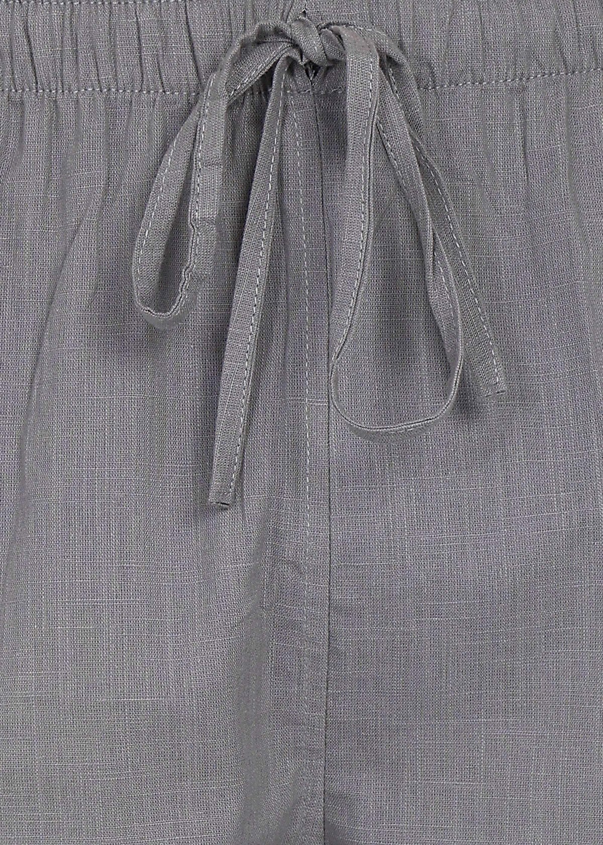Fabmade Slate Grey Linen Pyjama | Grocsy