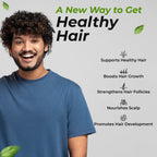 Health Veda Organics Advance Hair Vitamin with DHT Blocker & Biotin Capsules | Grocsy