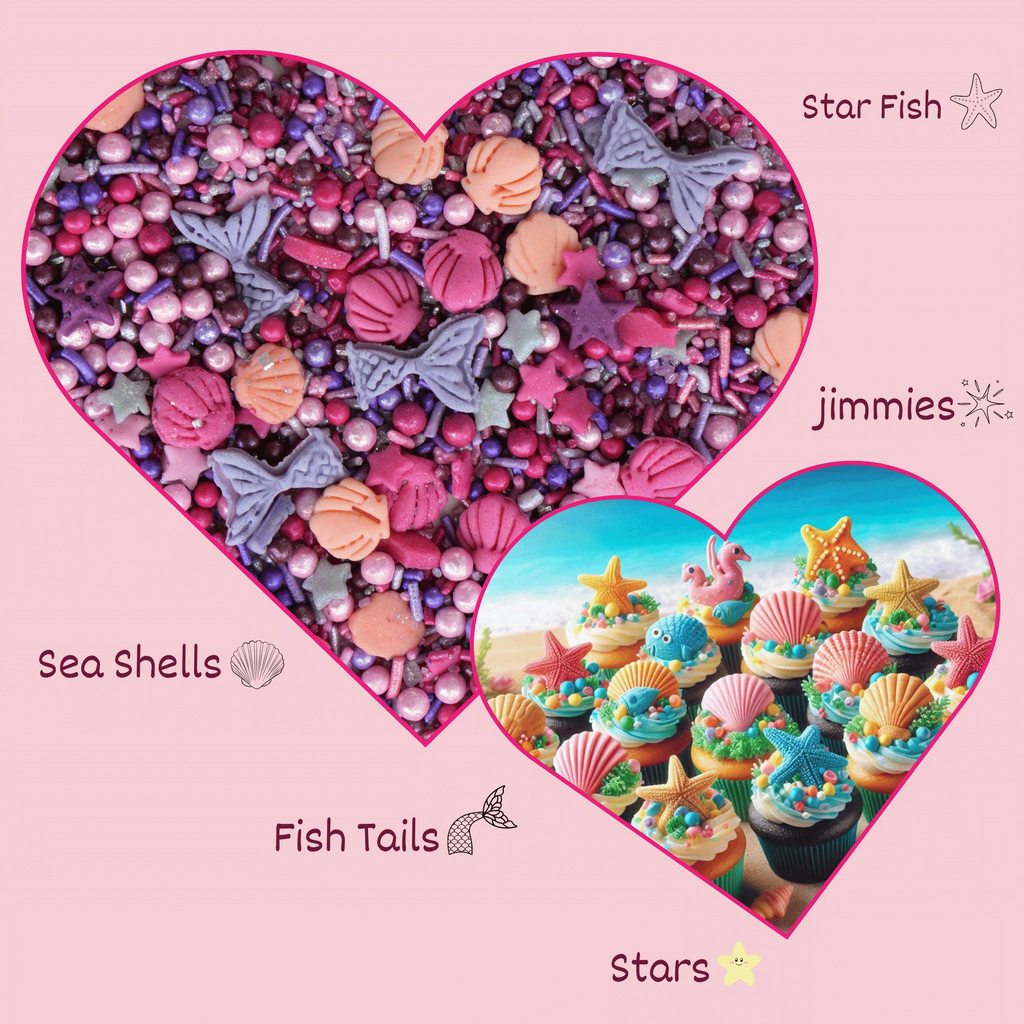 Confect Under the Sea Sprinkles for Decoration 11 | Grocsy
