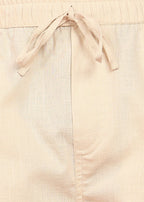 Fabmade Men Beige Cotton Regular Shorts | Grocsy