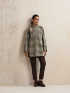 trueBrowns Brown Woollen Pants | Grocsy