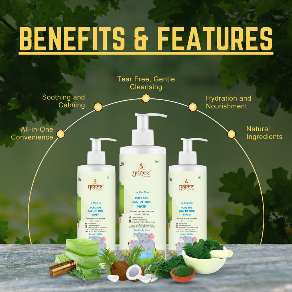 Yogez La Mu Shu Pure Joy All-in-One Wash | Grocsy