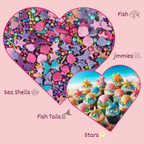 Confect Under the Sea Sprinkles for Decoration 01 | Grocsy