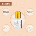 Glopetra Niacinamide & Hyaluronic Acid Serum For Acne & Dark Spots | Grocsy