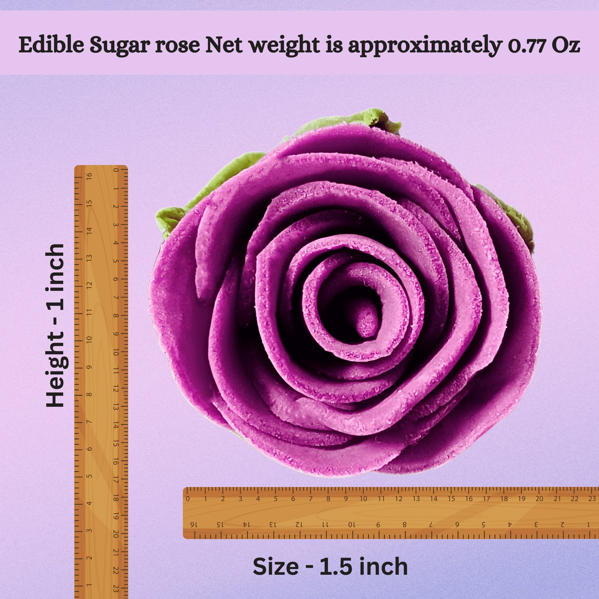 Confect Fuchsia Pink | Edible Sugar Flowers | Grocsy