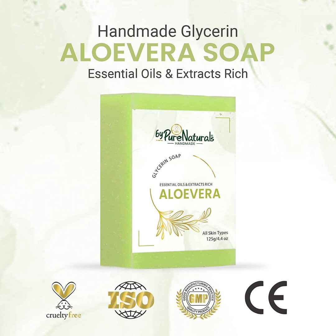 byPureNaturals Aloevera Soap | Grocsy